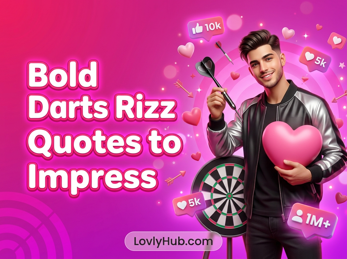 Bold Darts Rizz Quotes to Impress