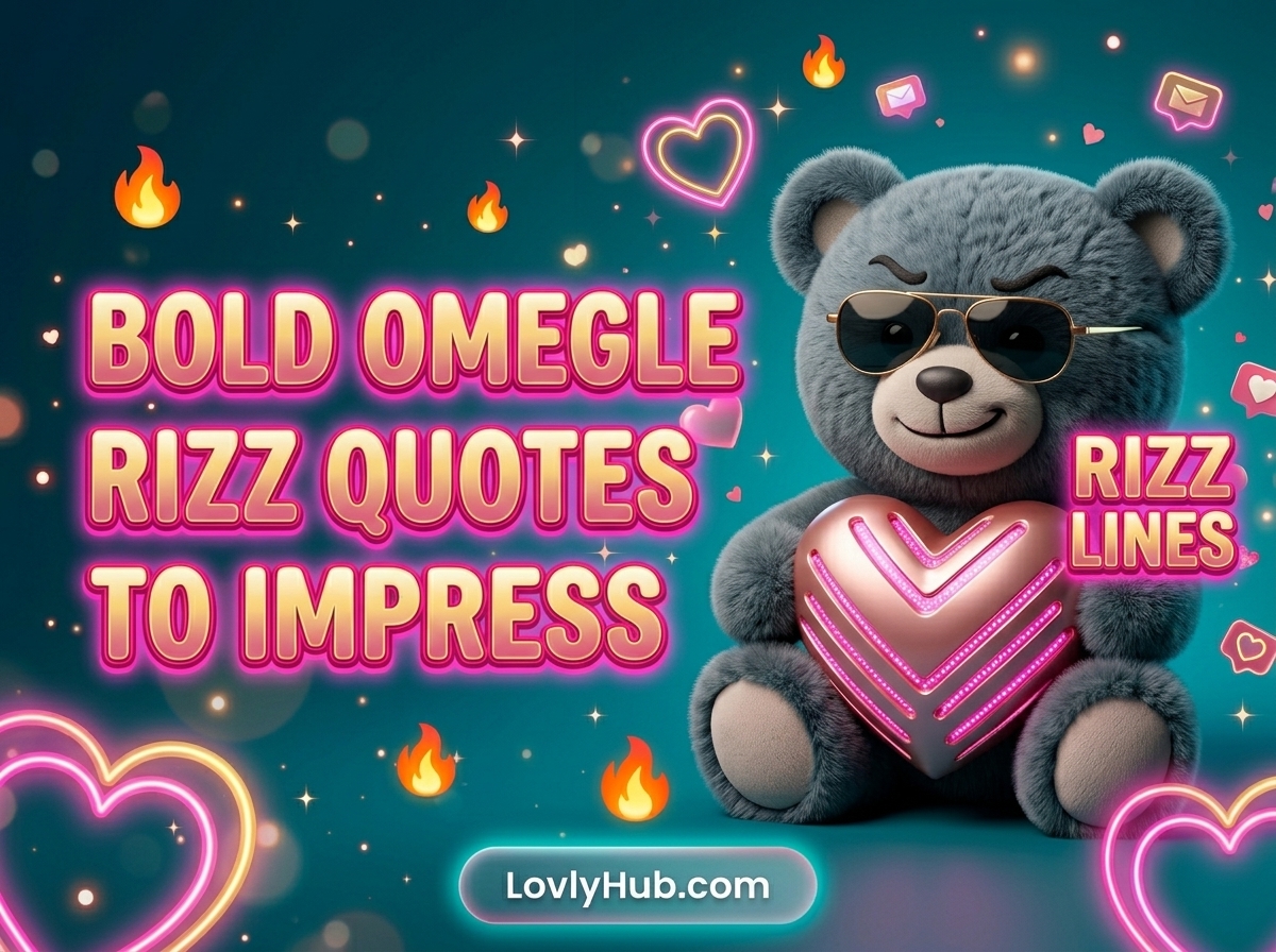 Bold Omegle Rizz Quotes to Impress