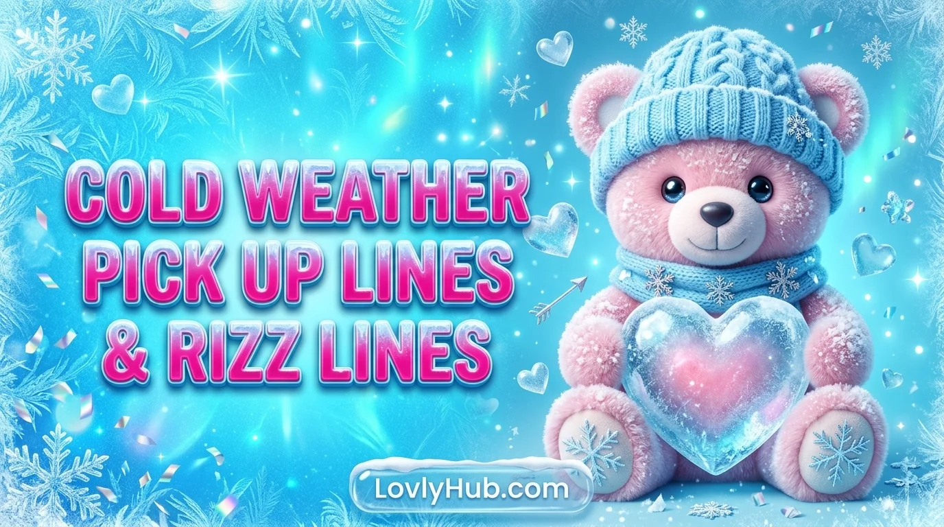 Cold Weather Pick Up Lines Rizz Lines