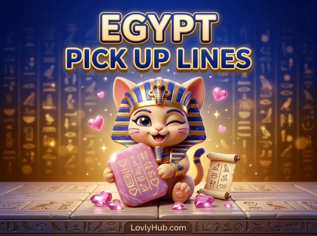 Egypt Pick Up Lines