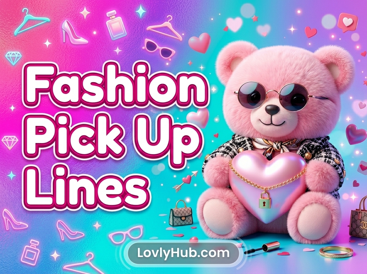 Fashion Pick Up Lines