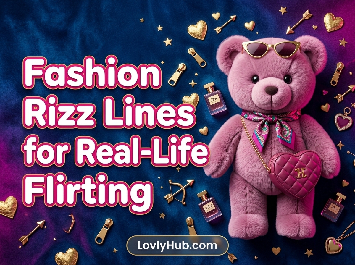 Fashion Rizz Lines for Real-Life Flirting