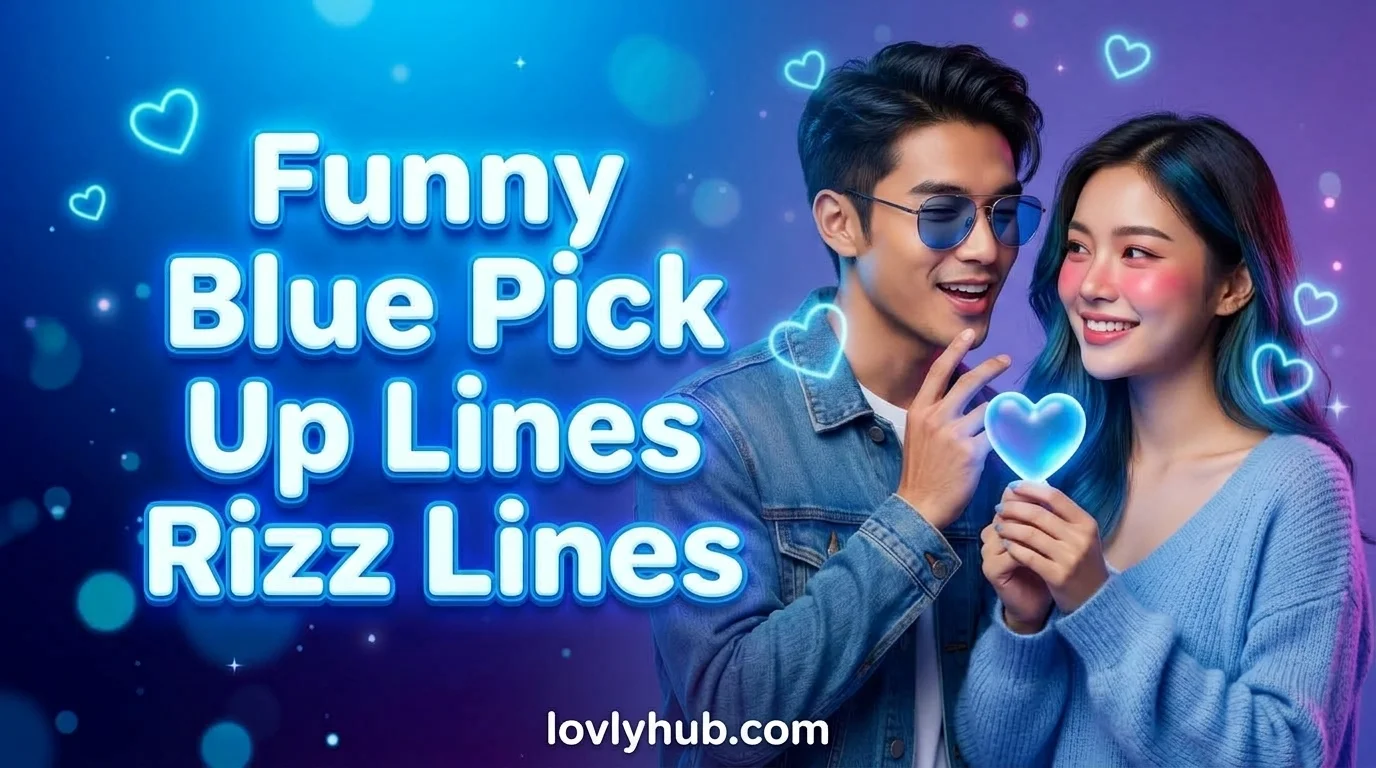 Funny Blue Pick Up Lines Rizz Lines
