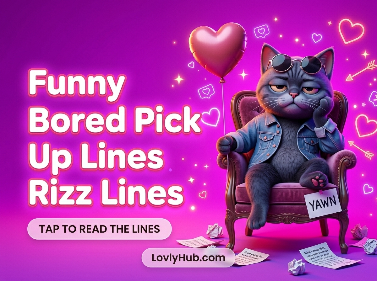 Funny Bored Pick Up Lines Rizz Lines