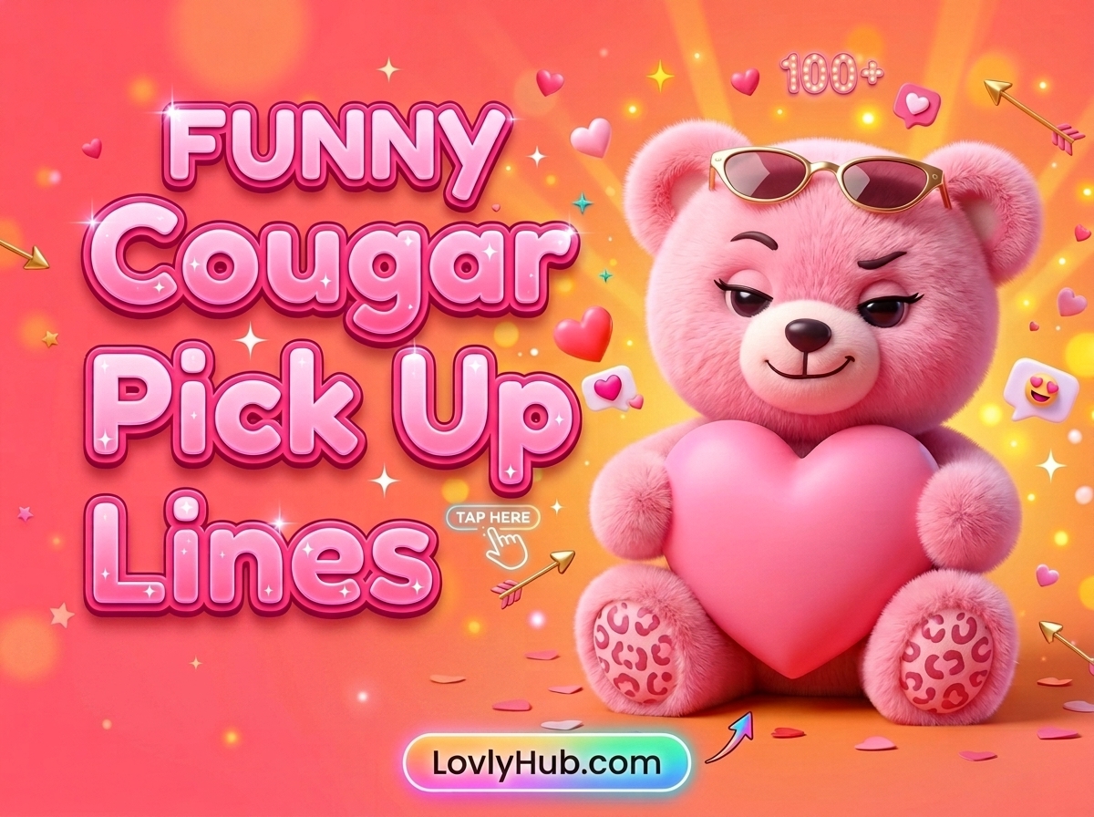 Funny Cougar Pick Up Lines Rizz Lines