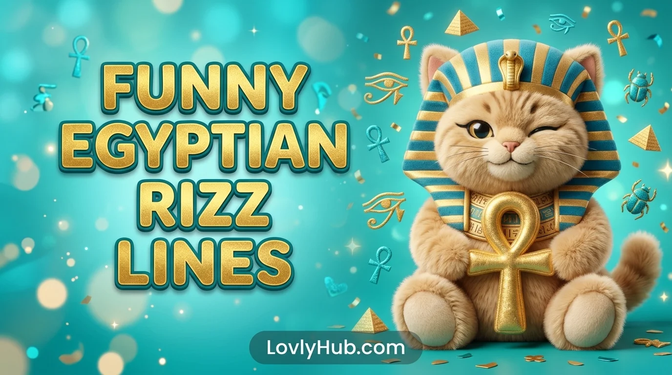 Funny Egyptian Rizz Lines
