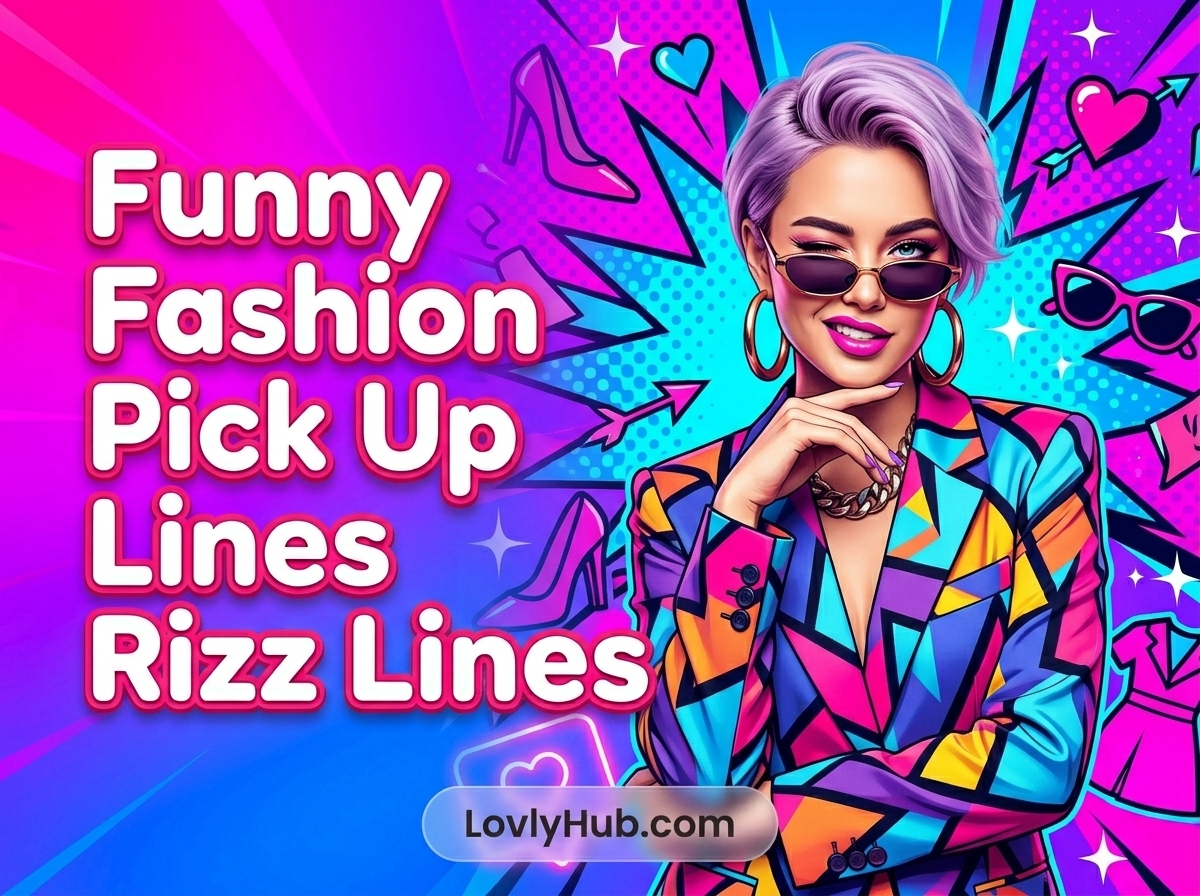 Funny Fashion Pick Up Lines Rizz Lines