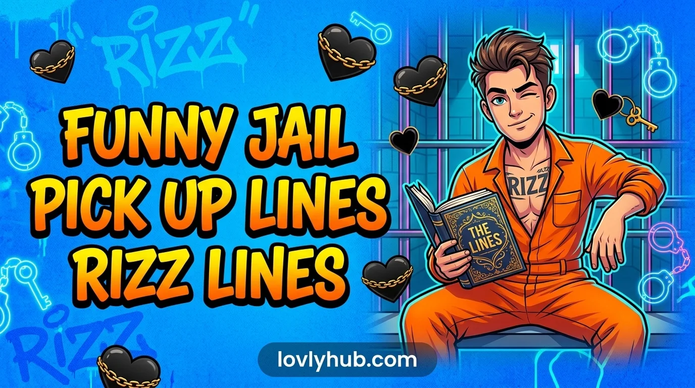 Funny Jail Pick Up Lines Rizz Lines