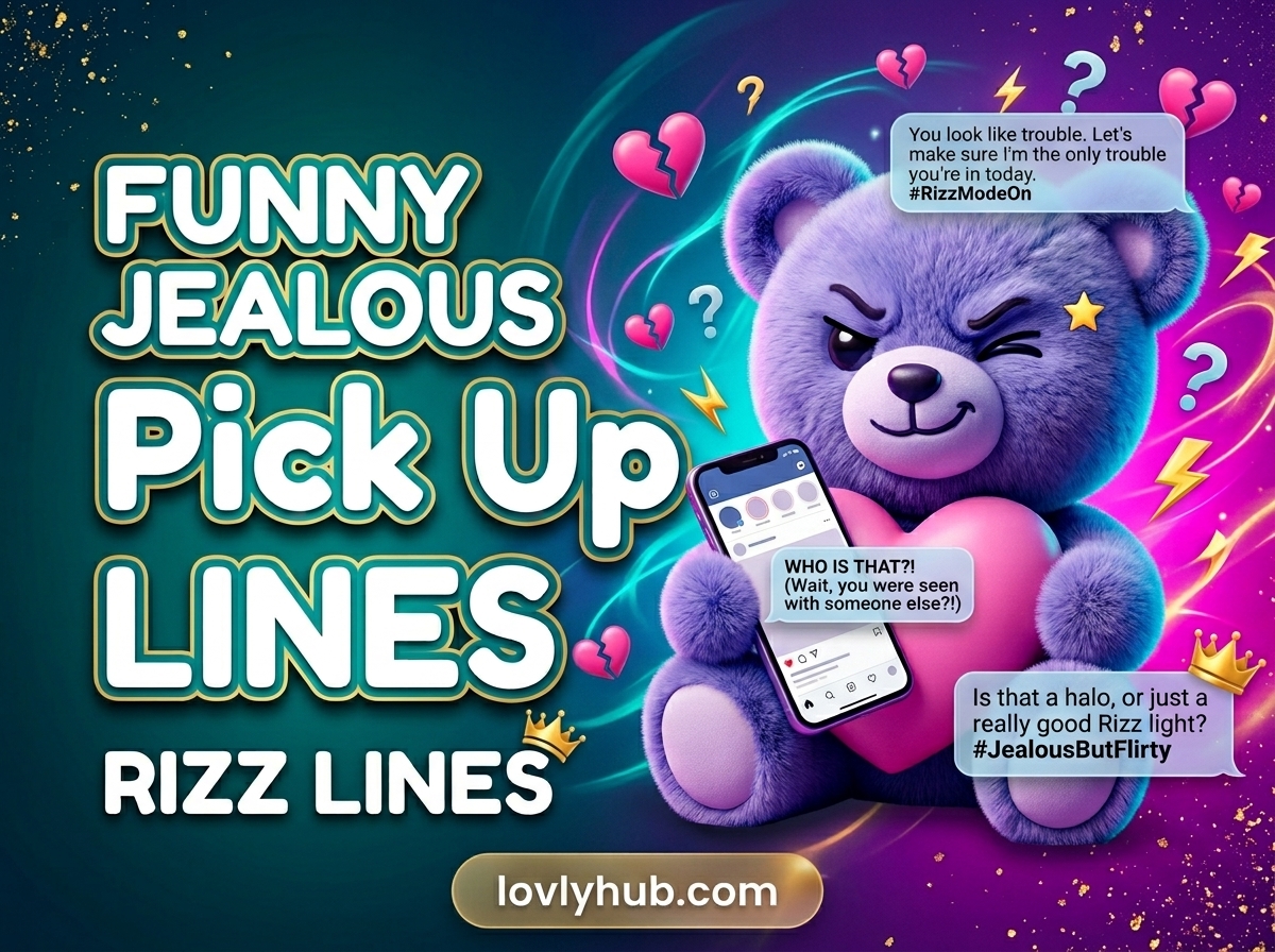 Funny Jealous Pick Up Lines Rizz Lines