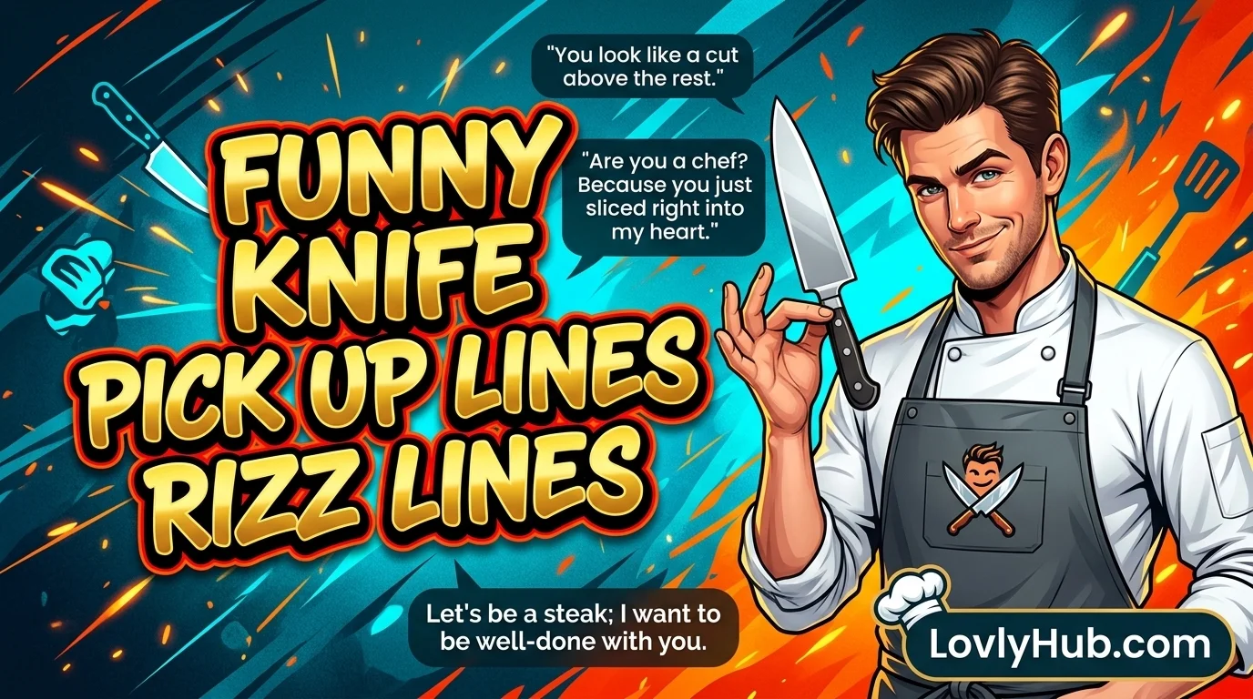 Funny Knife Pick Up Lines Rizz Lines