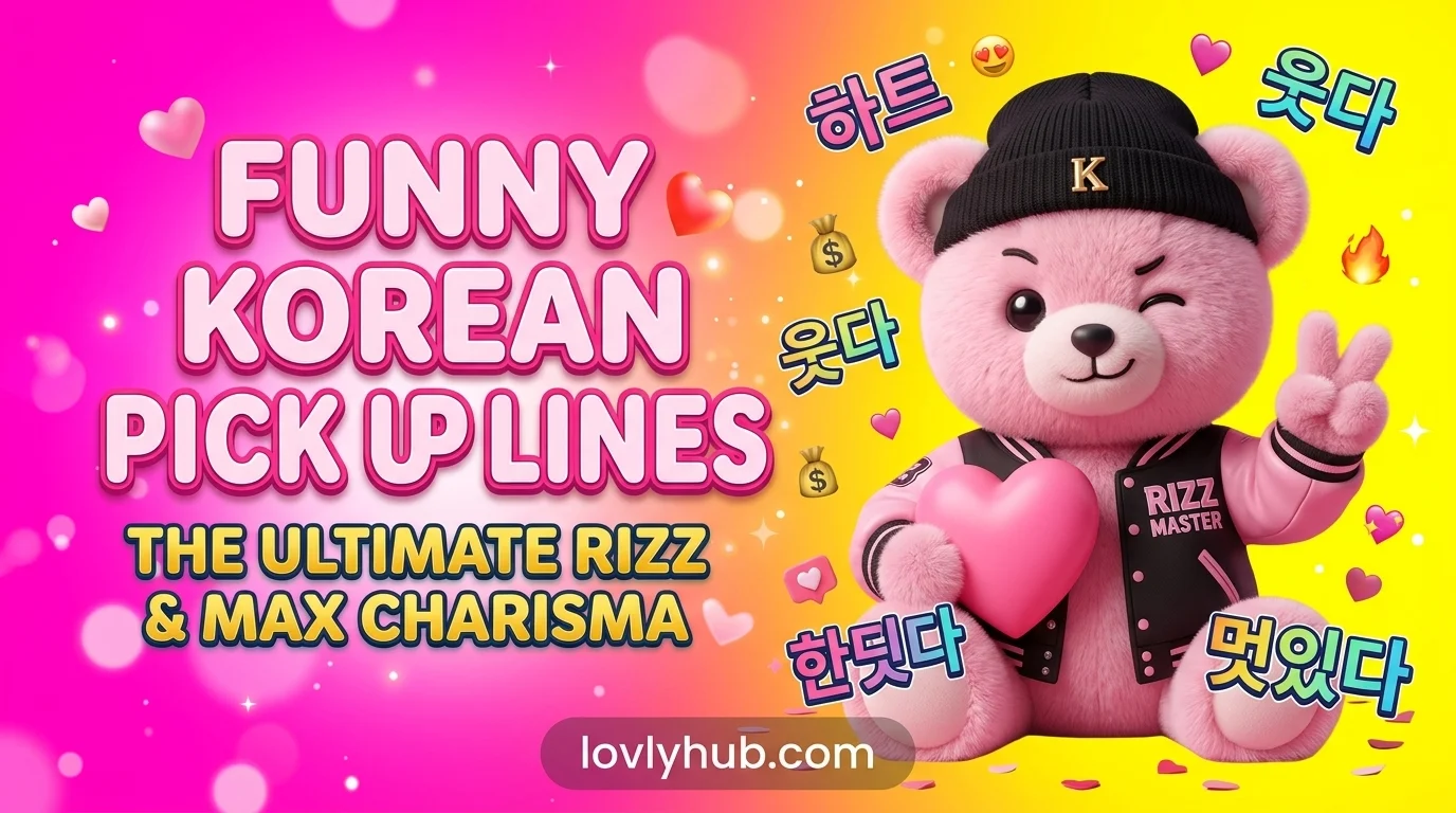 Funny Korean Pick Up Lines Rizz Lines