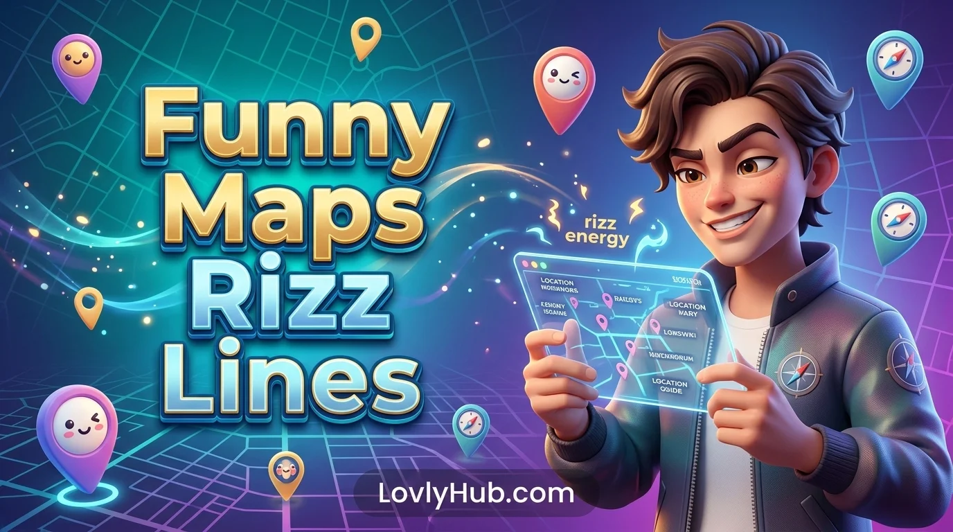 Funny Maps Rizz Lines