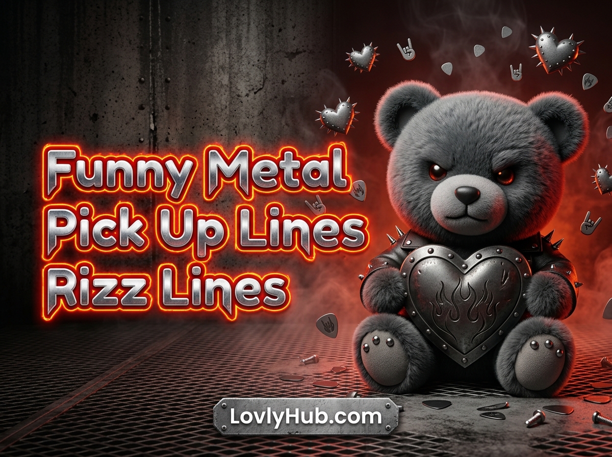 Funny Metal Pick Up Lines Rizz Lines