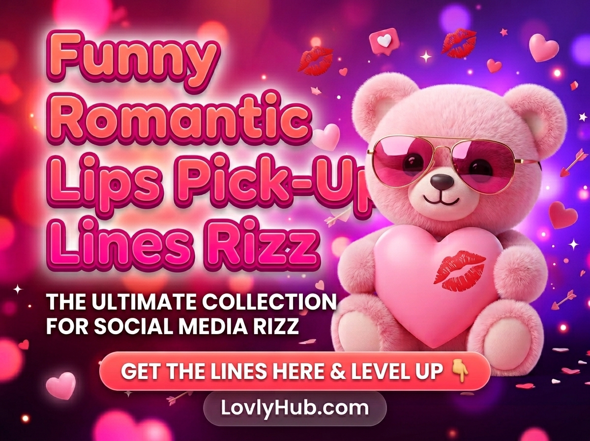 Funny Romantic Lips Pick-Up Lines Rizz