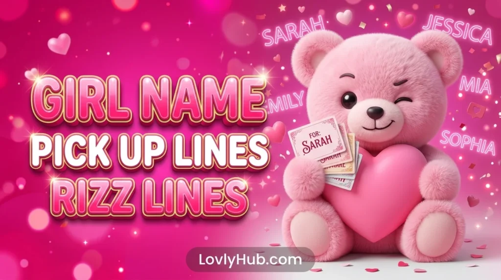 Girl Name Pick Up Lines Rizz Lines