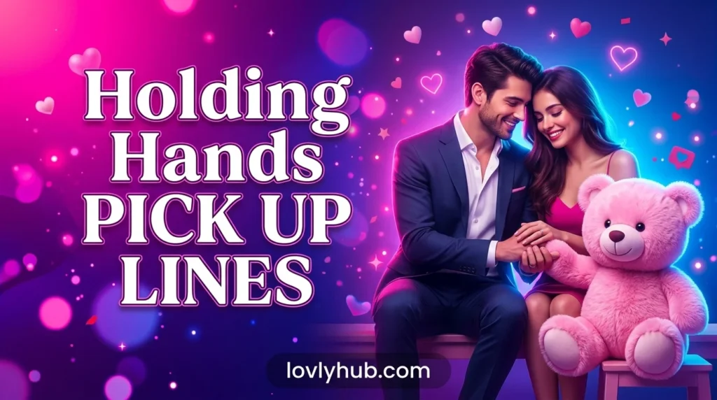 Holding Hands Pick Up Lines