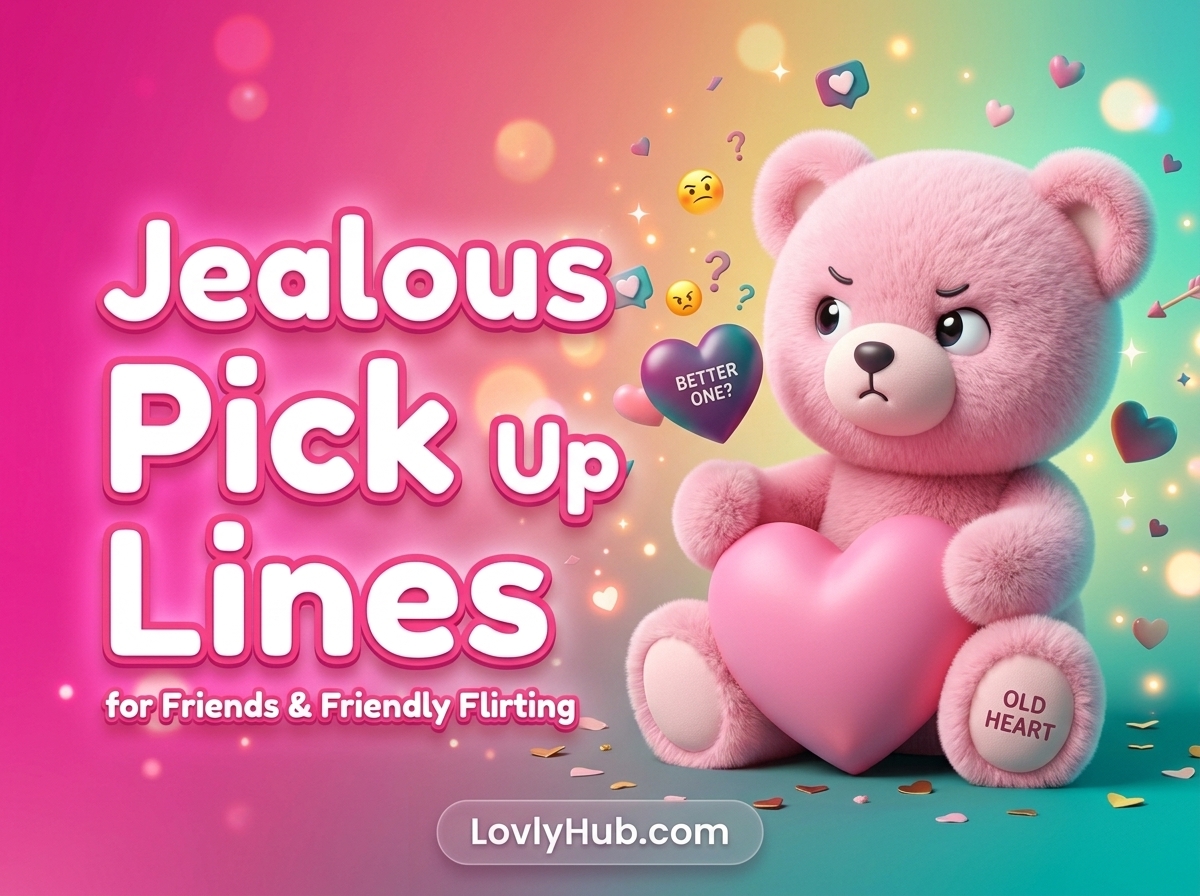 Jealous Pick Up Lines