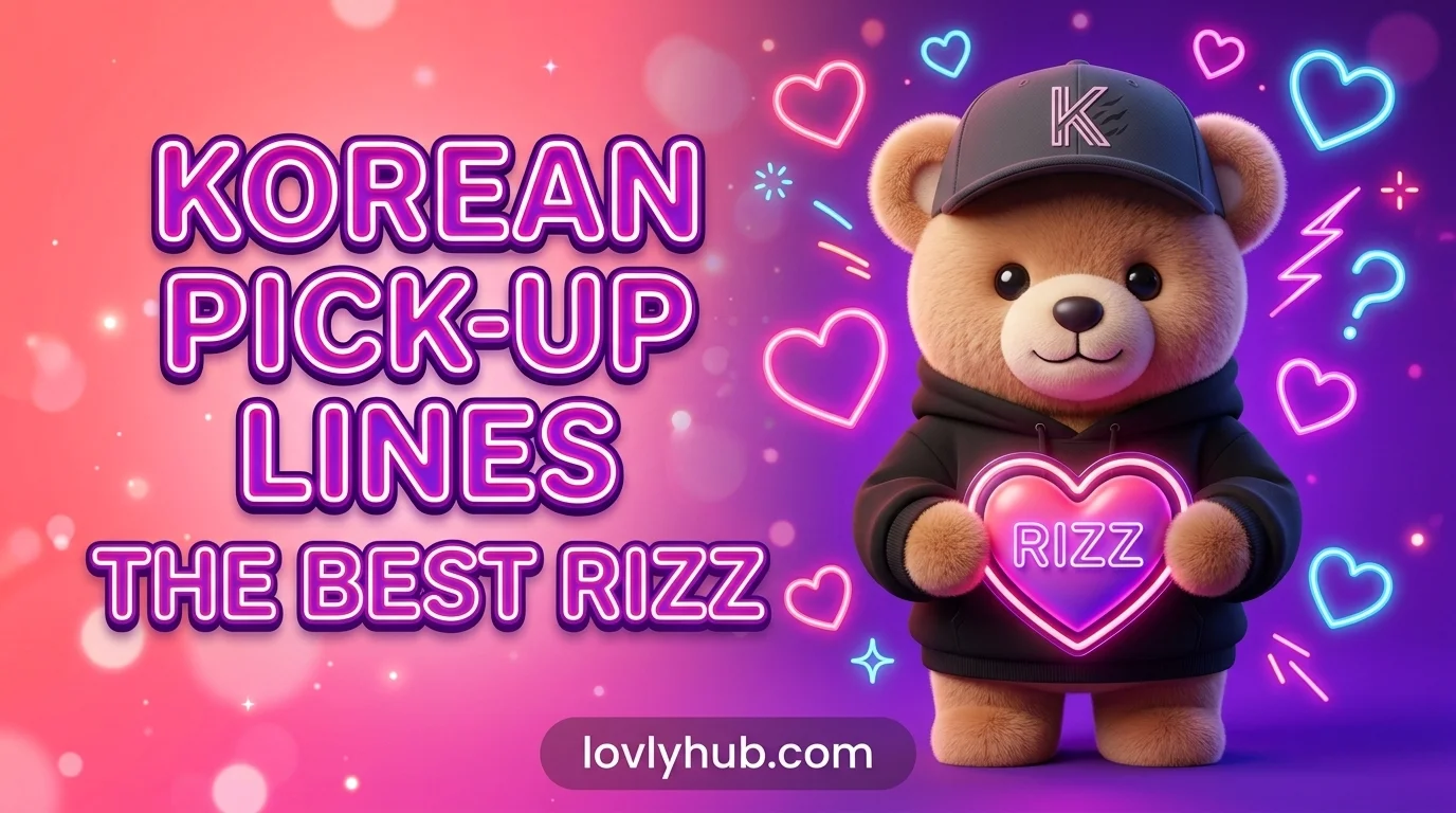 Korean Pick Up Lines Rizz Lines