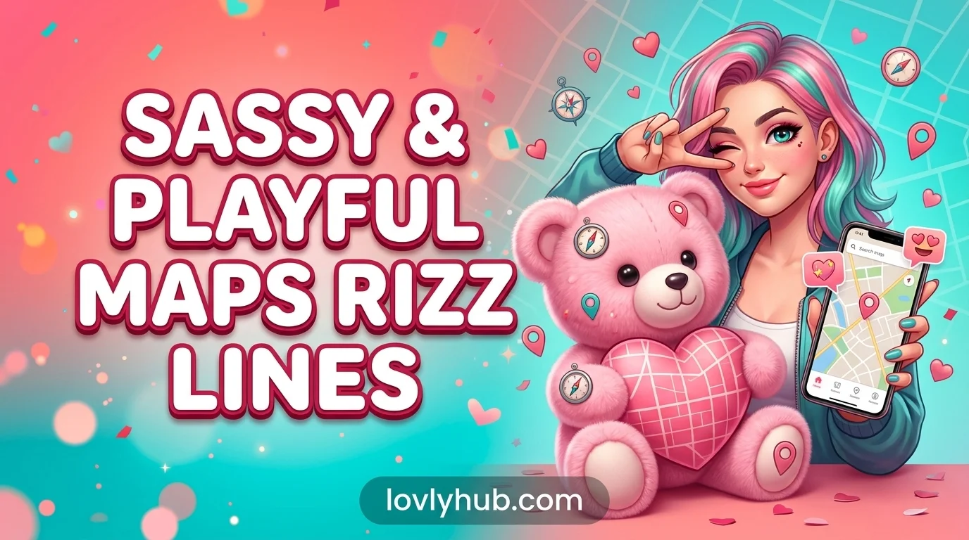 Sassy & Playful Maps Rizz Lines