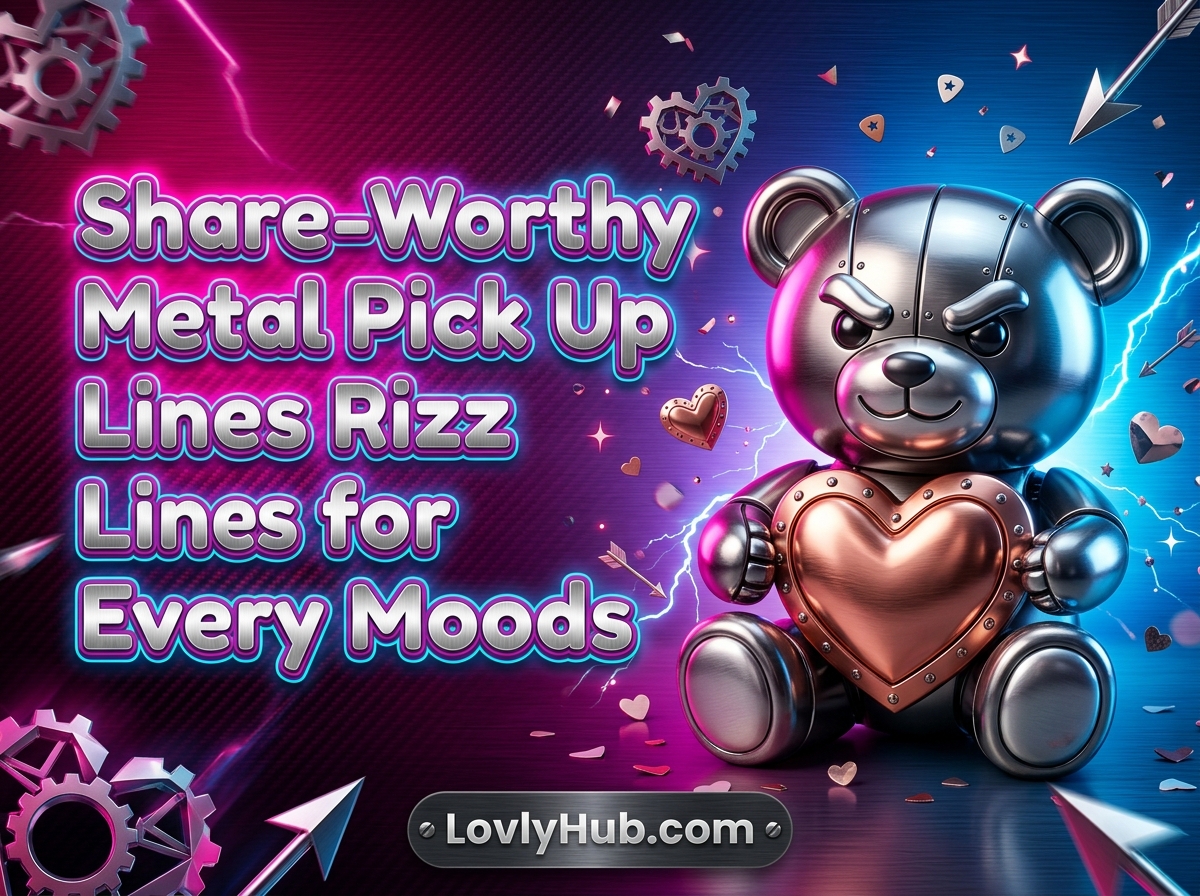 Share-Worthy Metal Pick Up Lines Rizz Lines for Every Mood