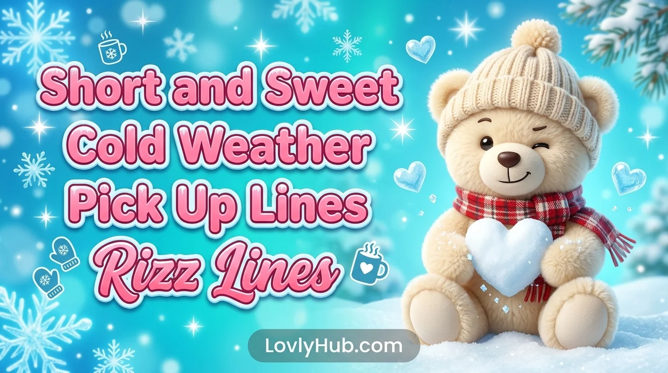 Short and Sweet Cold Weather Pick Up Lines Rizz Lines