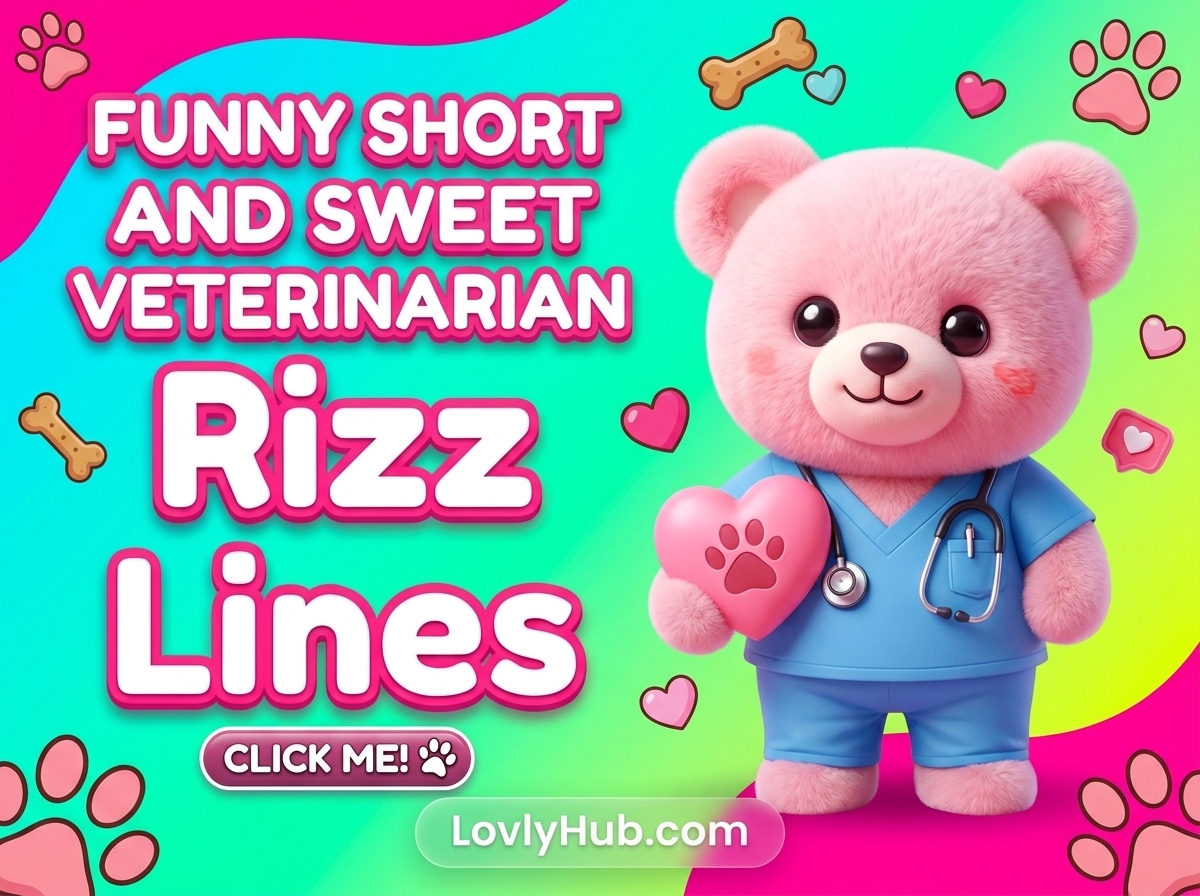 Short and Sweet Veterinarian Rizz Lines