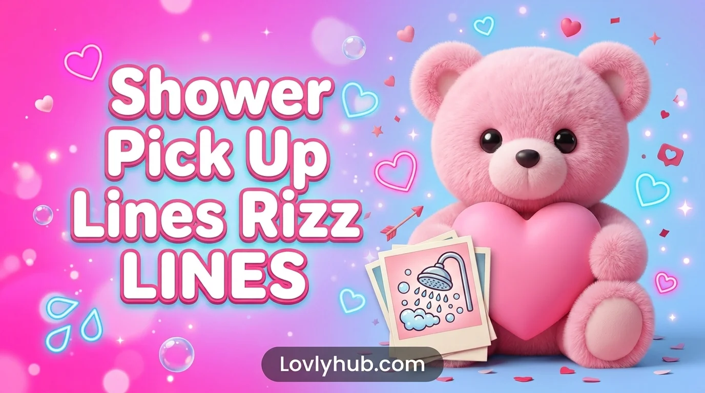 Shower Pick Up Lines Rizz Lines