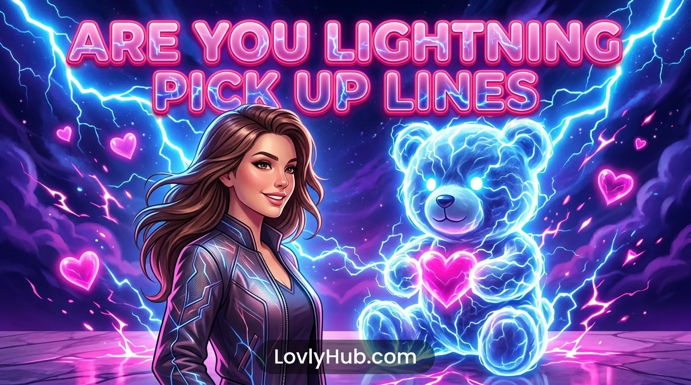 Are You Lightning Pick Up Lines