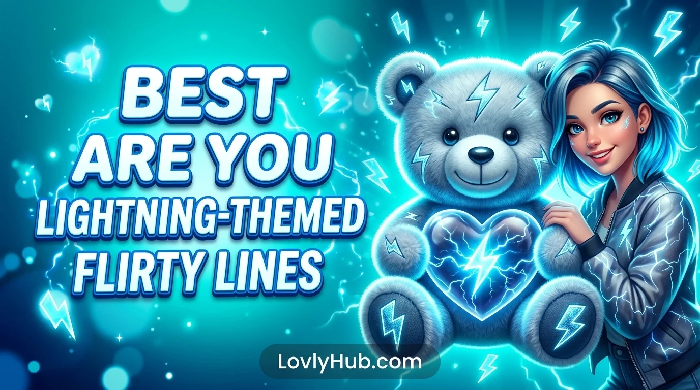 Best Are You Lightning-Themed Flirty Lines
