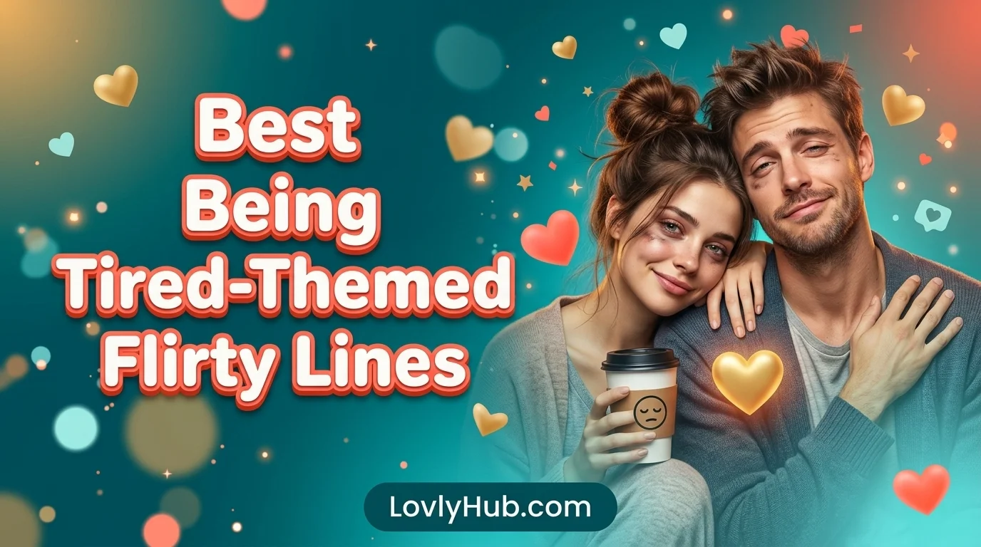 Best Being Tired-Themed Flirty Lines