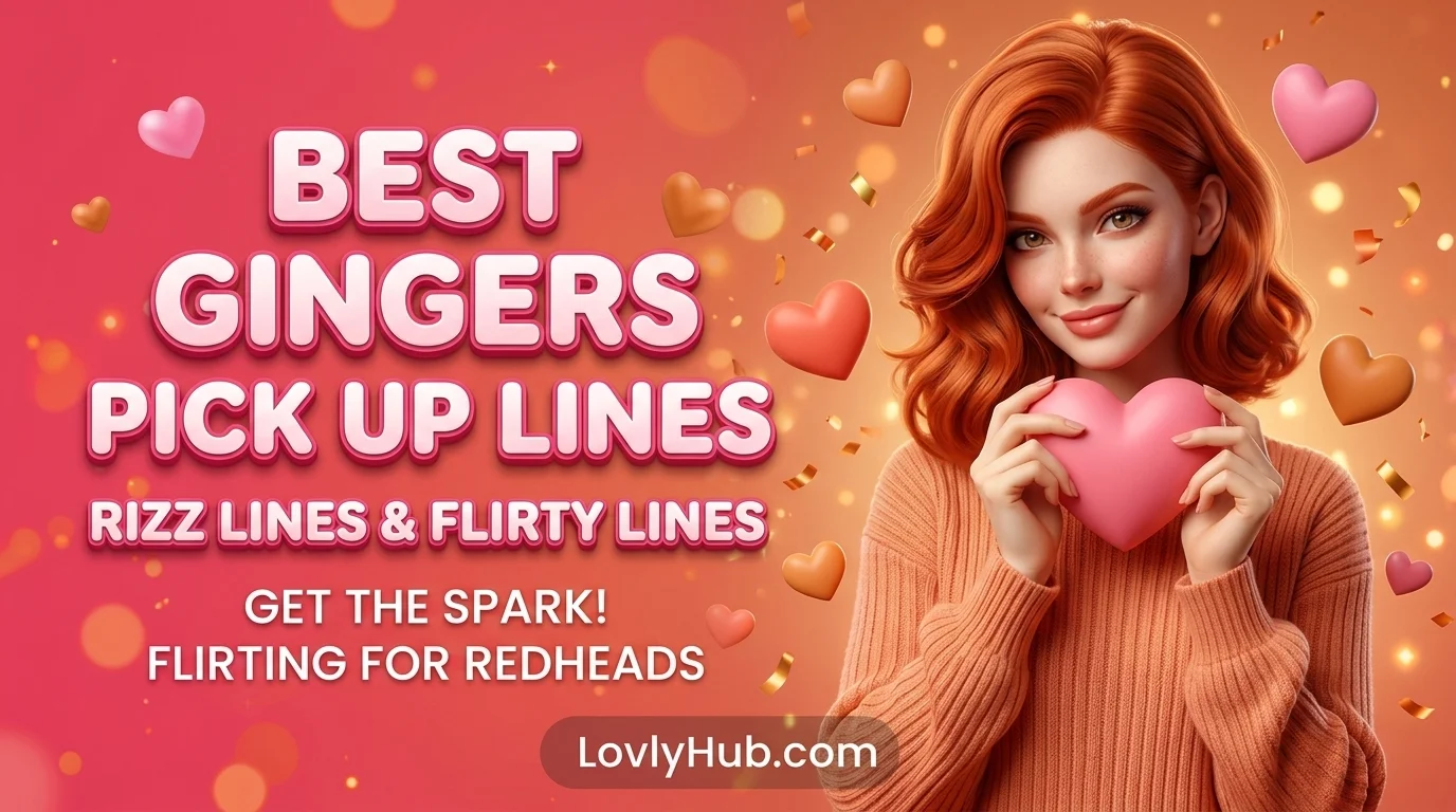 Best Gingers Pick Up Lines Rizz Lines-Themed Flirty Lines