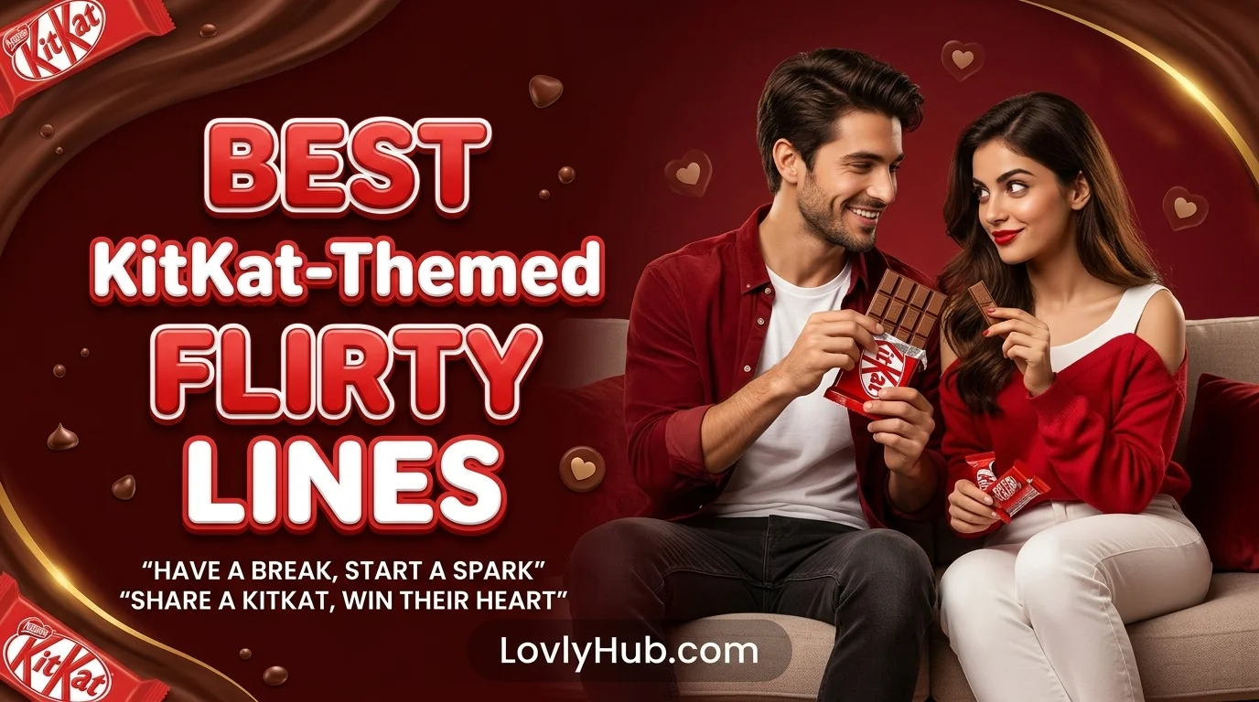 Best KitKat-Themed Flirty Lines