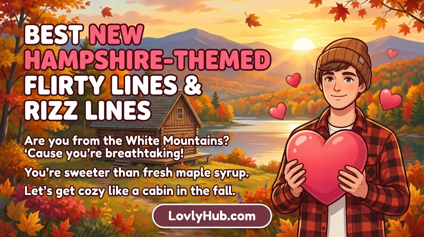 Best New Hampshire-Themed Flirty Lines