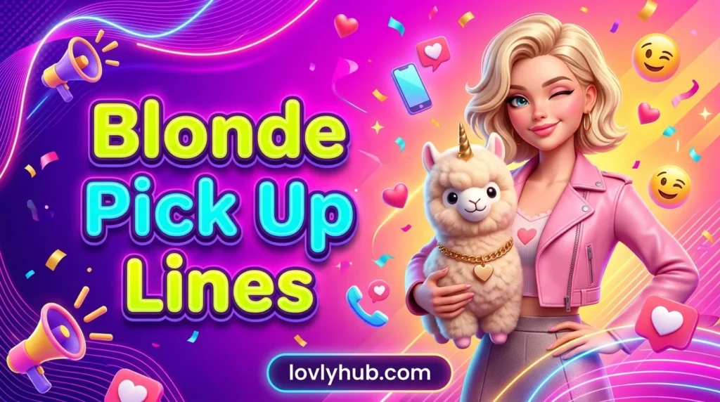 Blonde Pick Up Lines