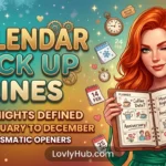 Calendar Pick Up Lines