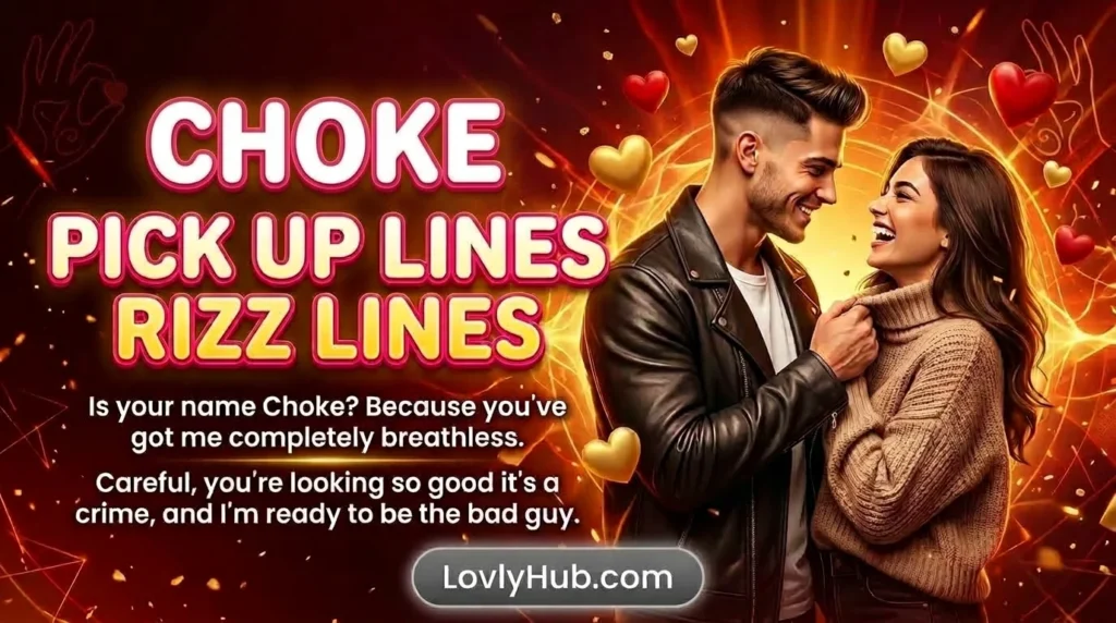 Choke Pick Up Lines Rizz Lines