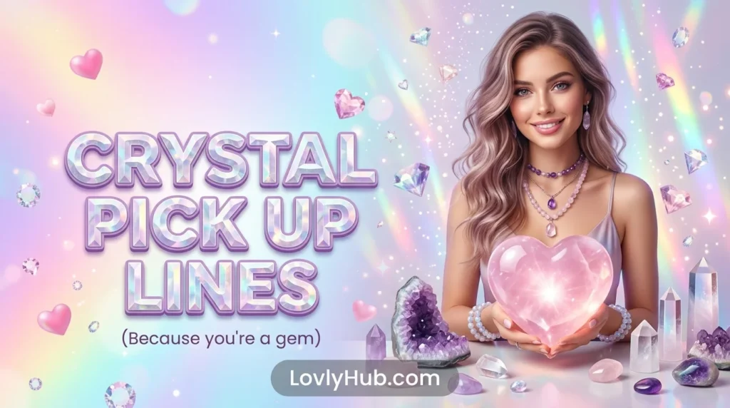Crystal Pick Up Lines