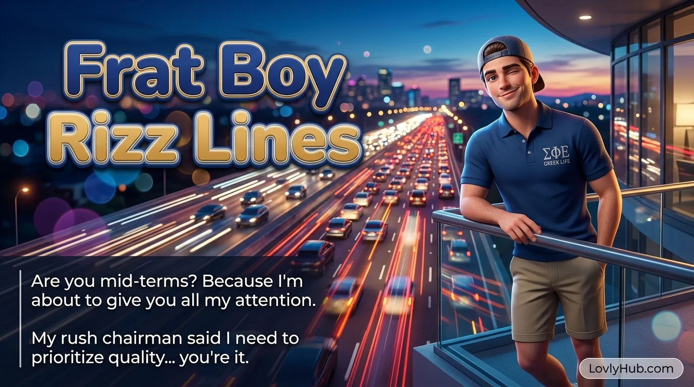 Frat Boy Rizz Lines