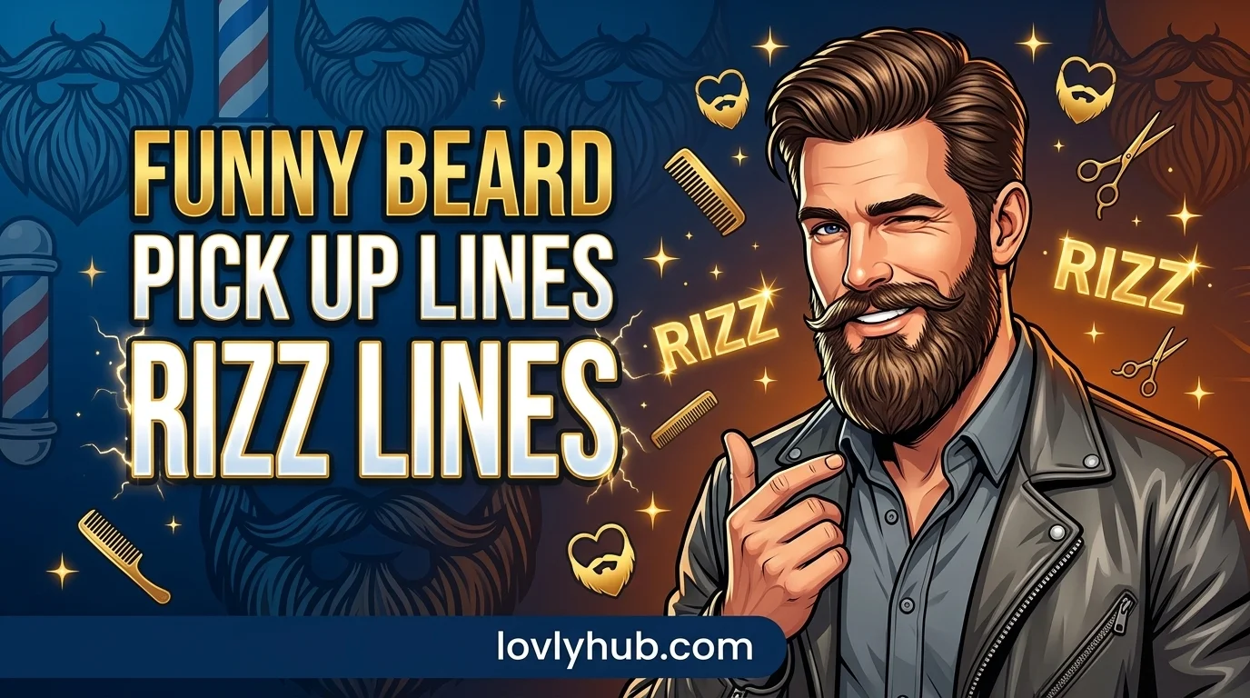 Funny Beard Pick Up Lines Rizz Lines