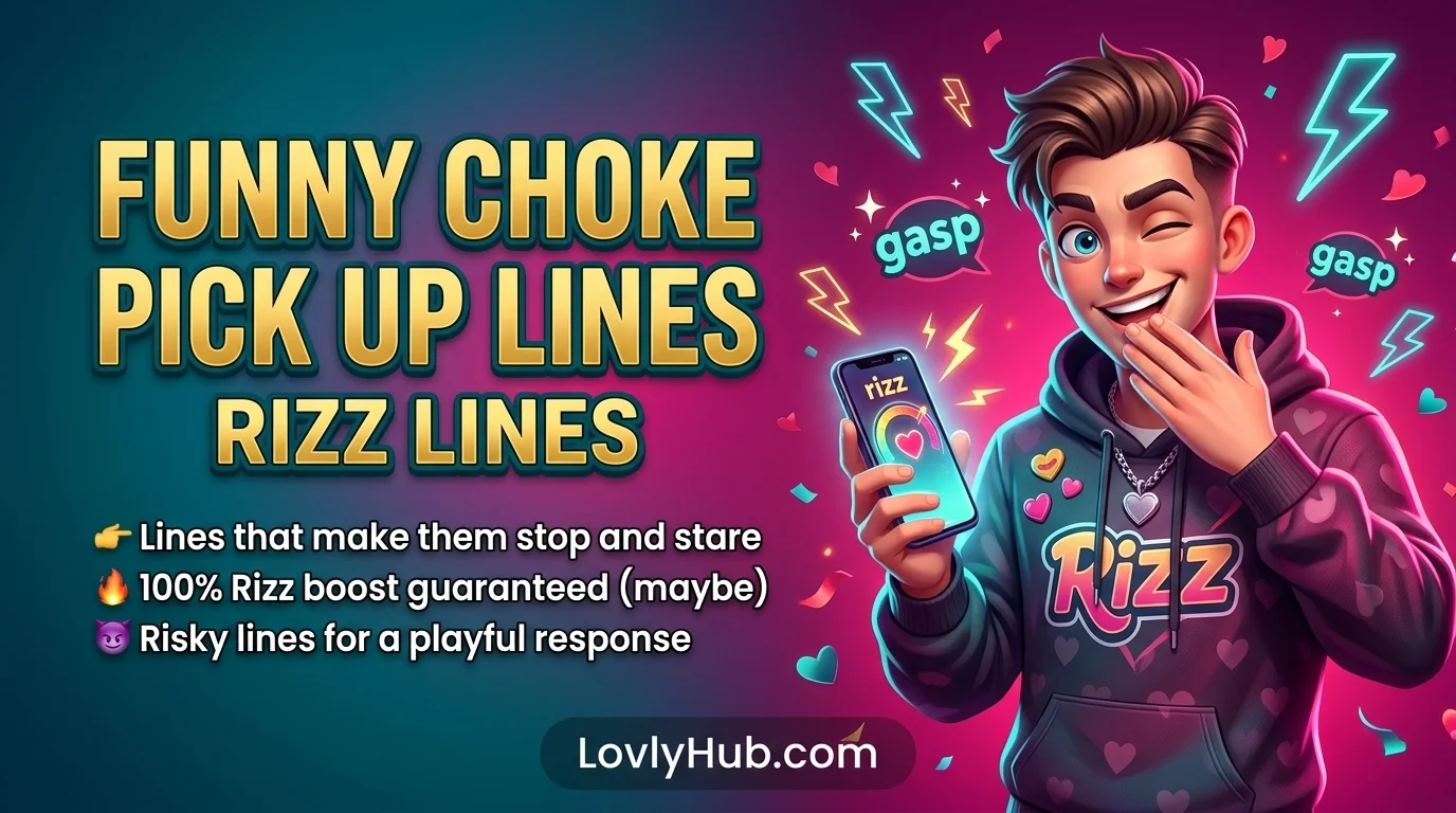Funny Choke Pick Up Lines Rizz Lines