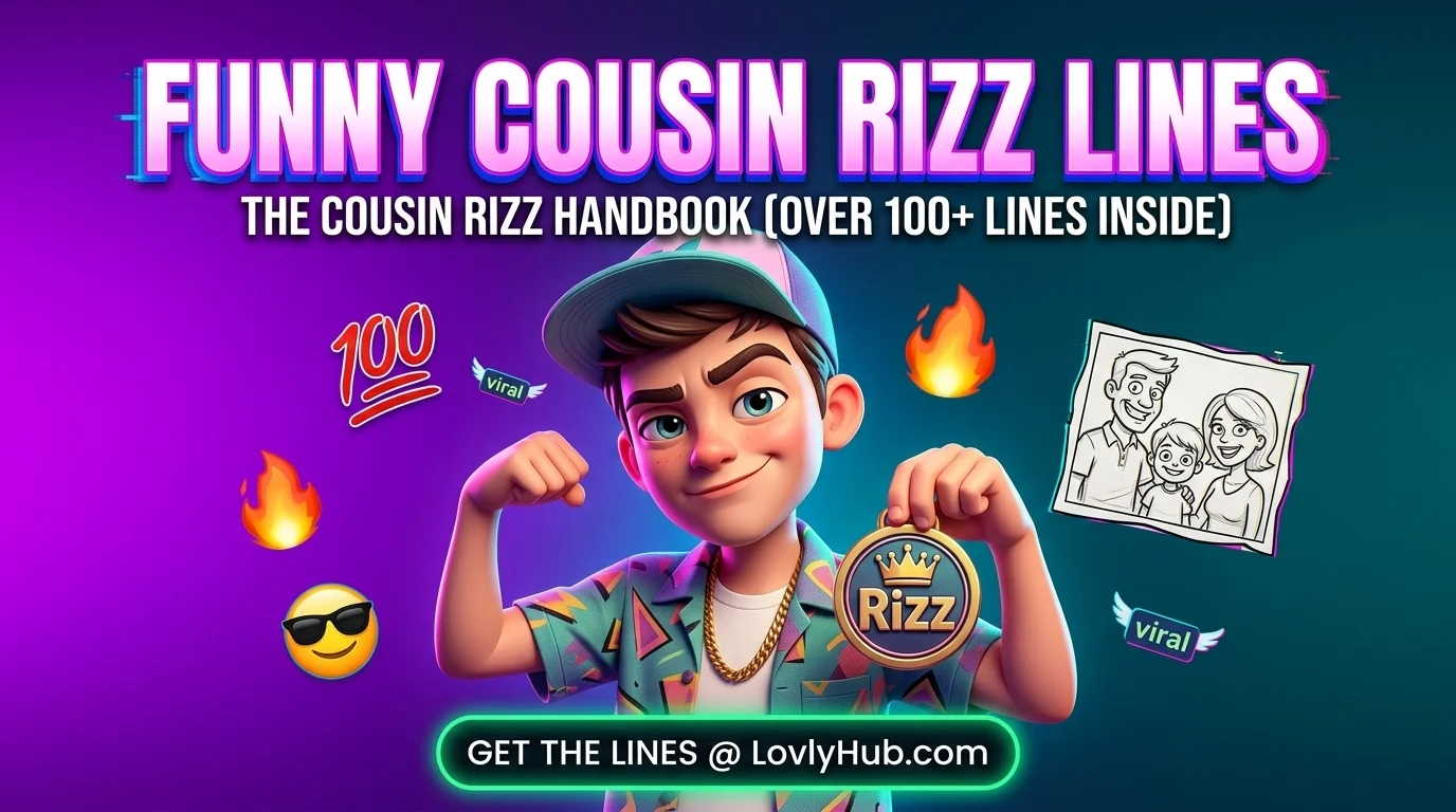 Funny Cousin Rizz Lines