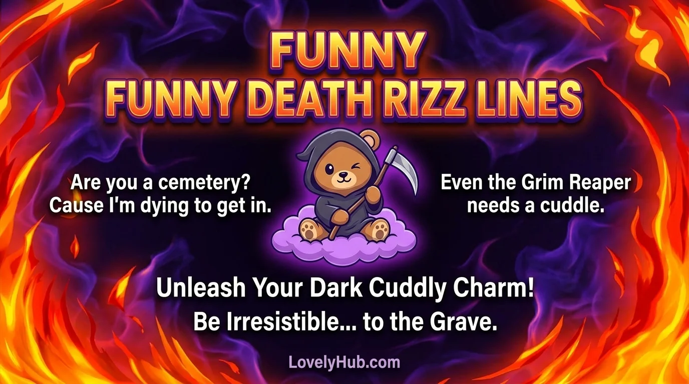 Funny Death Rizz Lines