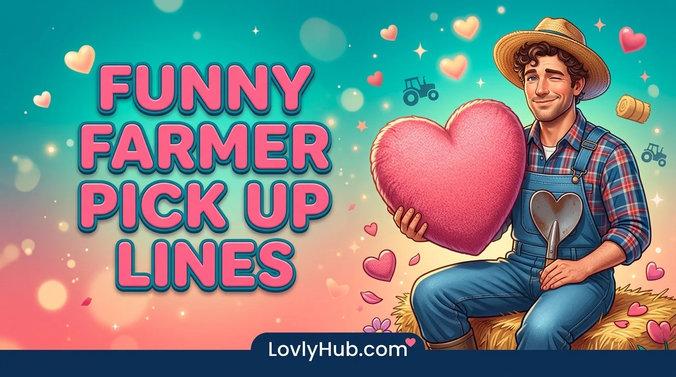 Funny Farmer Pick Up Lines