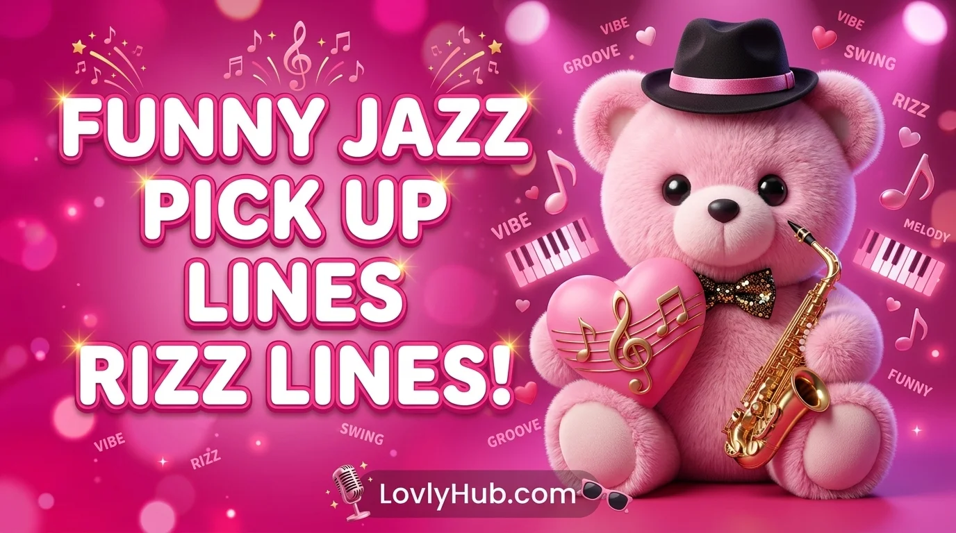 Funny Jazz Pick Up Lines Rizz Lines