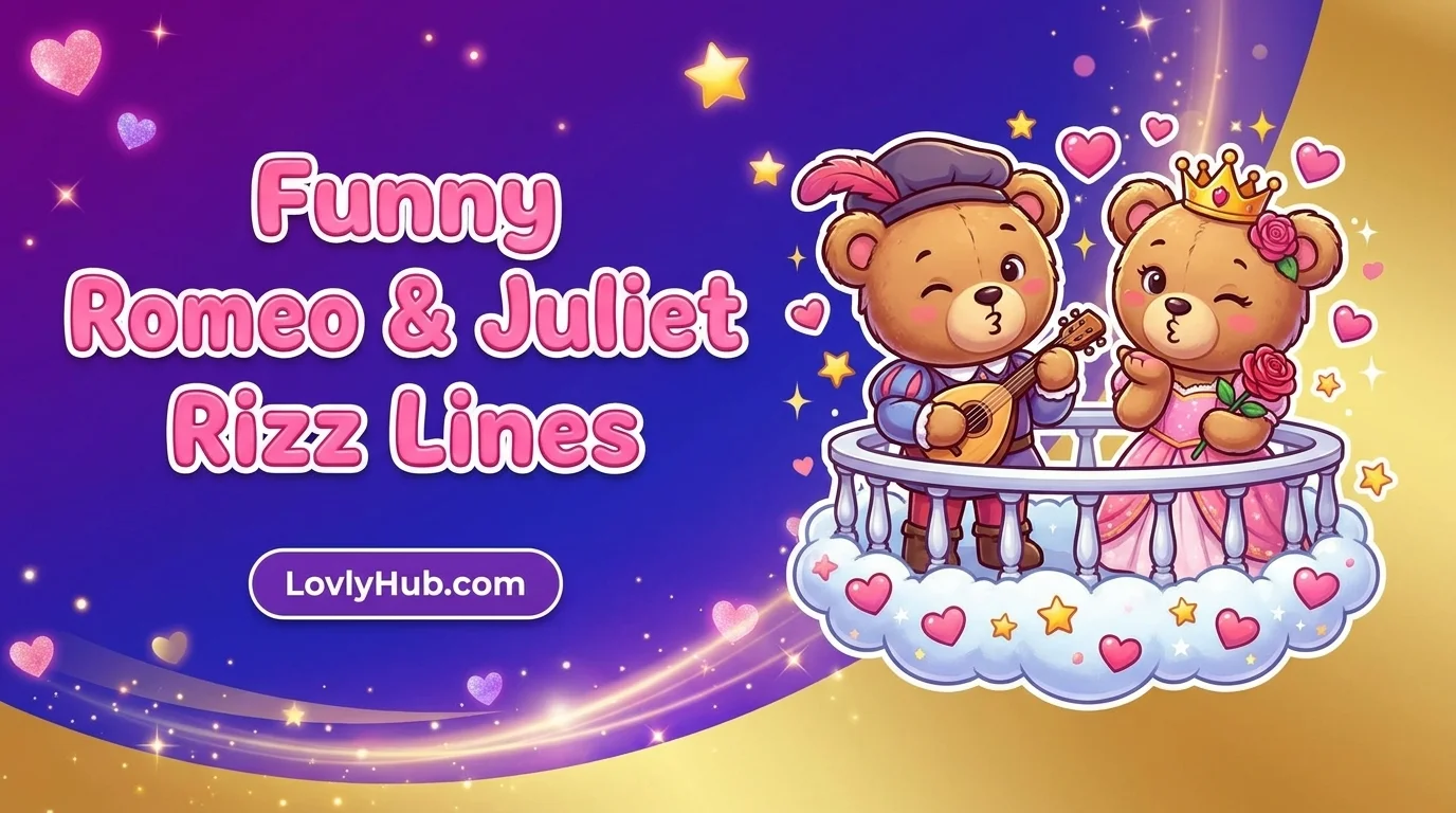 Funny Romeo and Juliet Rizz Lines