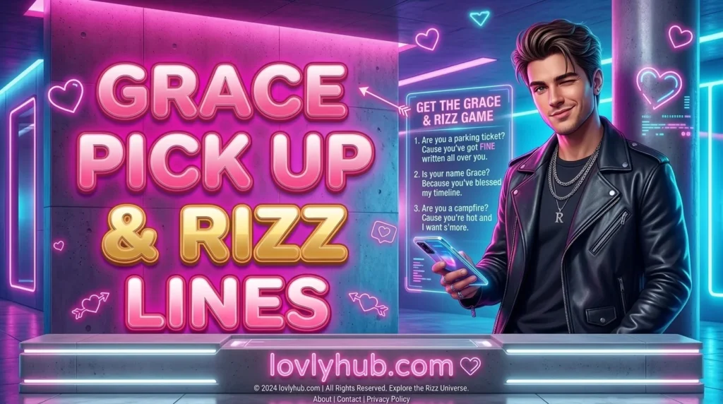 Grace Pick Up Lines Rizz Lines