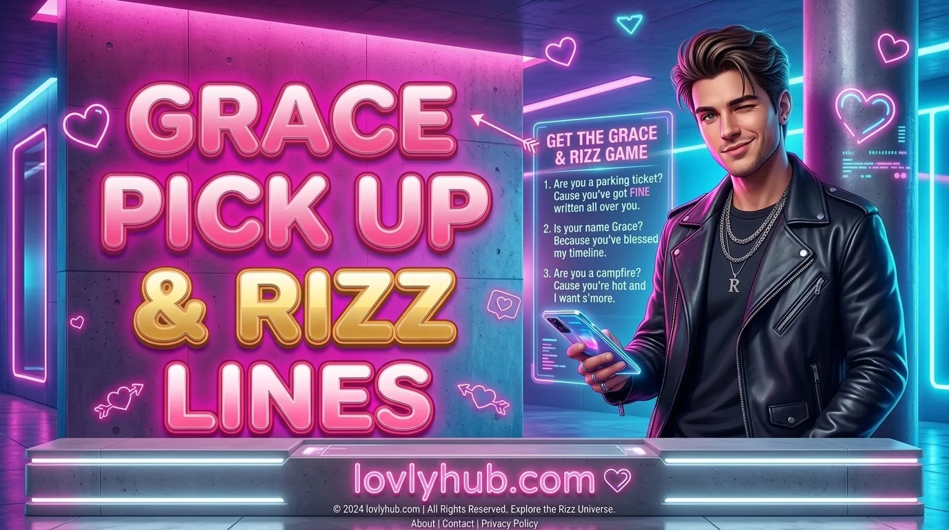 Grace Pick Up Lines Rizz Lines
