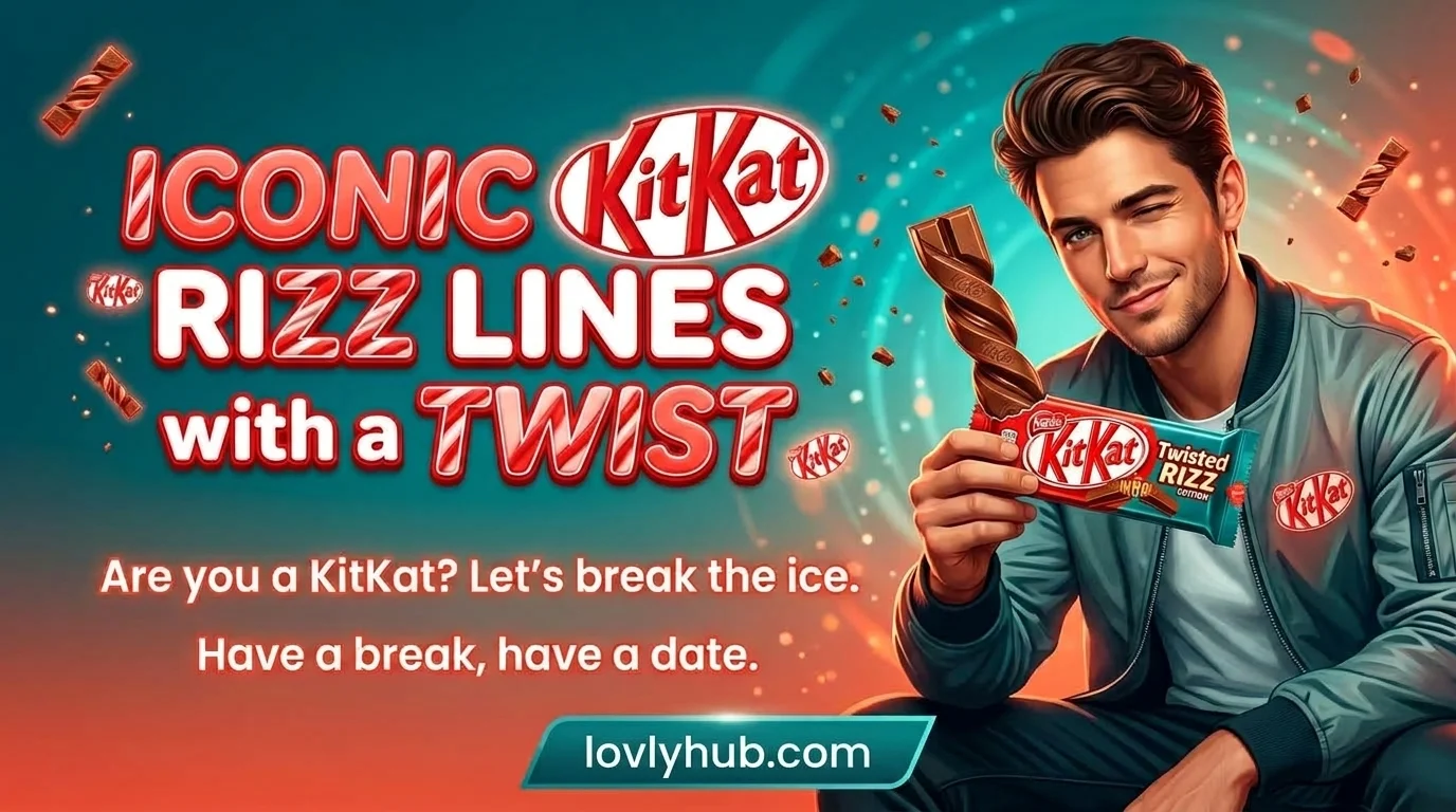 Iconic KitKat Rizz Lines with a Twist