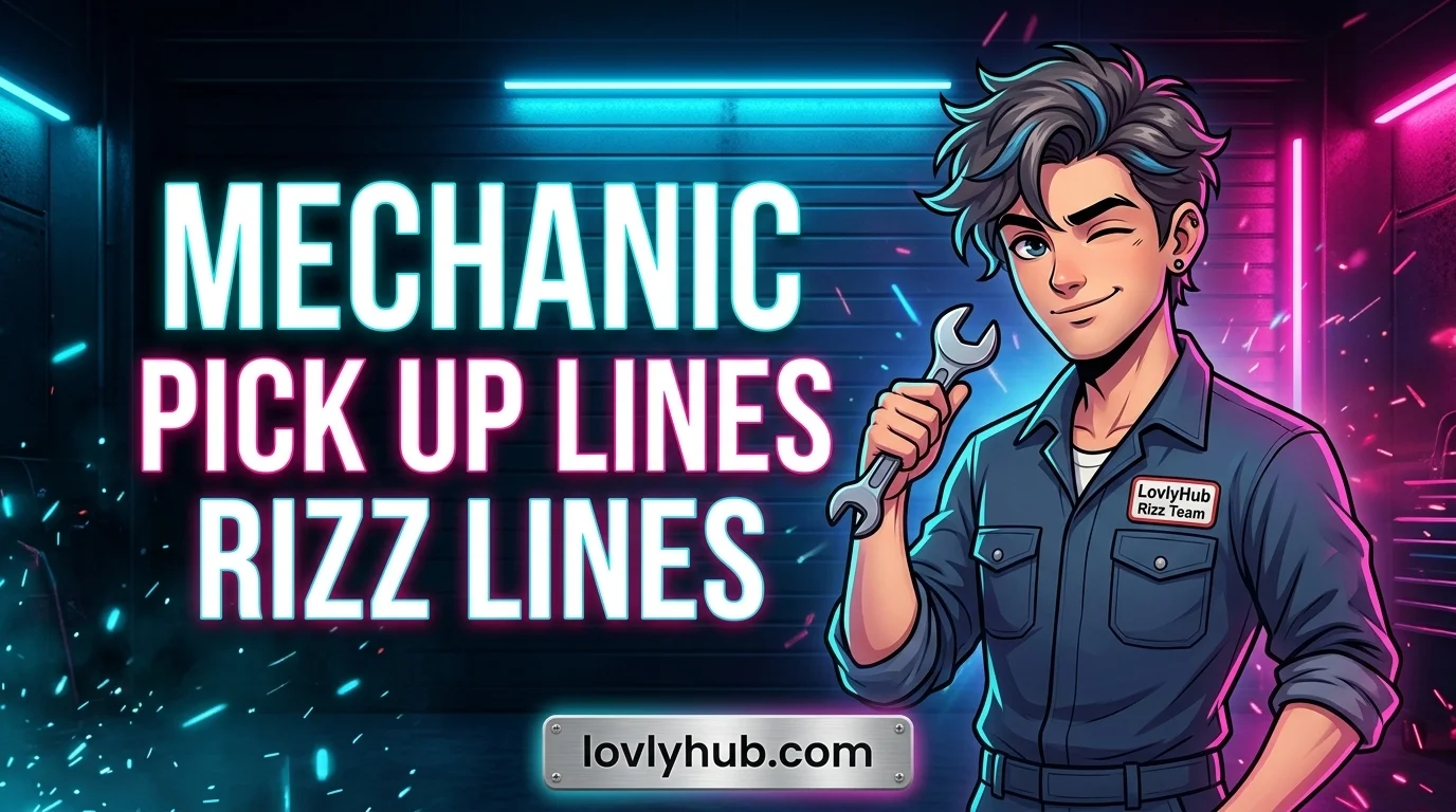 Mechanic Pick Up Lines Rizz Lines