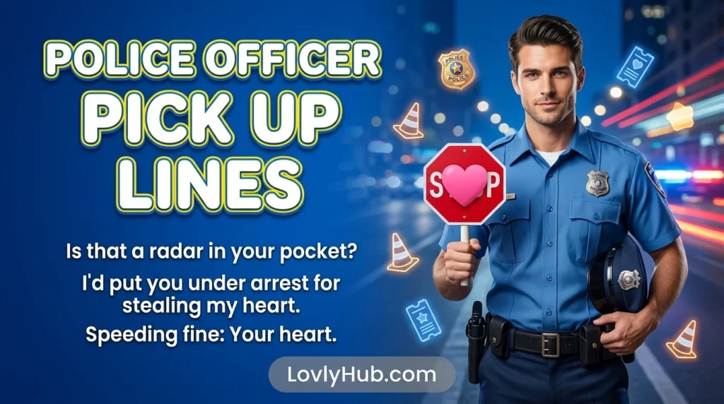 Police Officer Pick Up Lines
